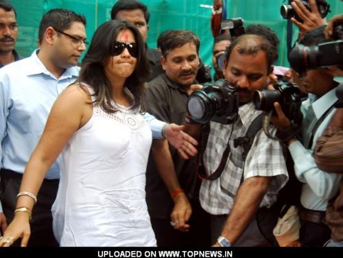 Ekta Kapoor at Civil Court, Churchgate for Haji Mastan's Case